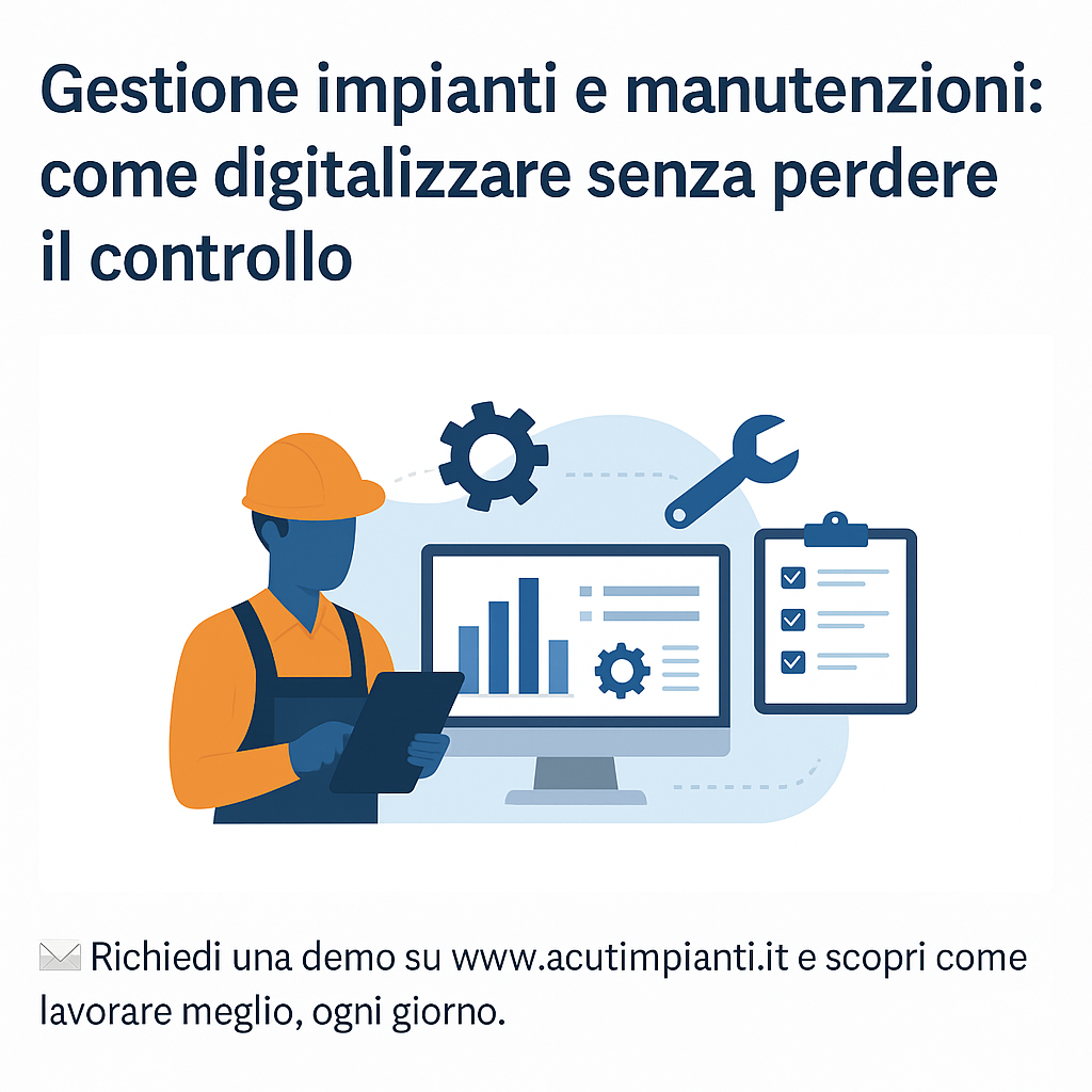 Gestione impianti e manutenzioni
