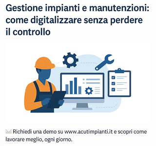 Gestione impianti e manutenzioni